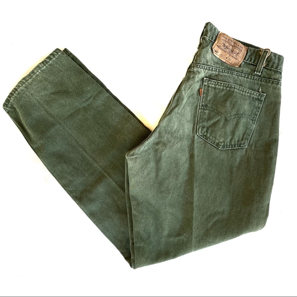 Vintage Levi’s 560 Relaxed Baggy 90’s Green USA